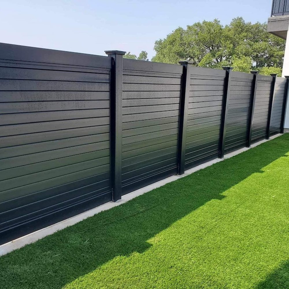 Outdoor Fence around a property in Anaheim california