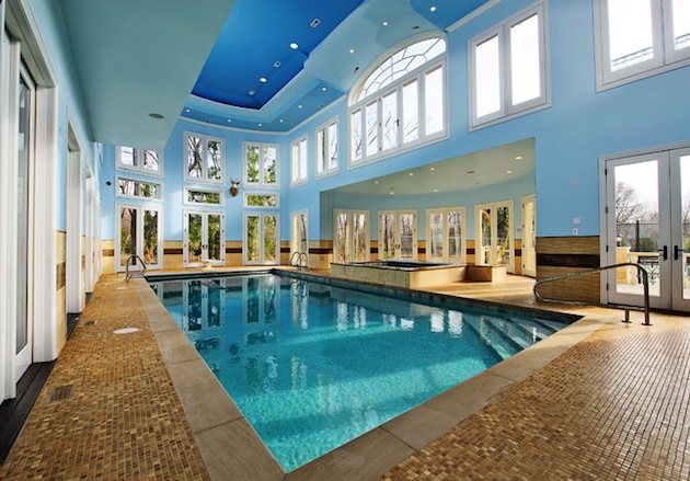 indoor swimming pool in yorba Linda, california
